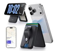 ESR Geo for Magsafe Wallet with Full Find My Functionality, 5 Card-Holder, | RFID Blocking, Strong Magnetic Wallet for iPhone 17e/17/16/15/14/13/12 Series,with Adjustable Stand, Black