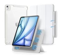 ESR Hybrid Case for iPad Air 11 Inch M4/M3/M2(2026/2025/2024), Air 5th/4th Generation Case (2022/2020) 10.9 Inch with Pencil Holder, Removable Magnetic Cover, Vertical Stand, Rebound 360 Series, White