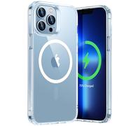 ESR Hybrid Case with HaloLock, Compatible with iPhone 13 Pro Max, Magnetic Wireless Charging, Military-Grade Protection, Scratch-Resistant Back, Classic Series, Clear