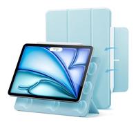 ESR iPad Air 11 Inch Case for M4/M3/M2 (2026/2025/2024) & Air 5th/4th Gen (2022/2020), Powerful Magnetic Attachment, Slim Trifold Stand, Supports Pencil Pro and USB-C, Durable Protection, Sky Blue