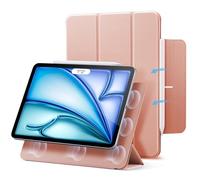 ESR iPad Air 11 Inch Case for M4/M3/M2 (2026/2025/2024) & Air 5th/4th Gen (2022/2020), Powerful Magnetic Attachment, Slim Trifold Stand, Supports Pencil Pro and USB-C, Durable Protection, Rose Gold