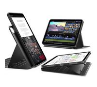 ESR iPad Air 11 Inch Case for M4/M3/M2 (2026/2025/2024) & Air 6th/5th/4th Generation, Removable Magnetic Cover, Adjustable Portrait/Landscape Stand with Raised Screen View, 9 Standing Angles, Black