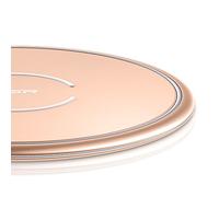 ESR Wireless Charger, [10W/7.5W] Fast-Charging for iPhone 11/11 Pro/11 Pro Max/Xs/Xs Max/XR/X/8, Galaxy S20/S20+/S20 Ultra/Note 10/S10/S9, Standard Charging for AirPods, Pixel 4 - Rose Gold