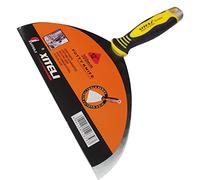 ESreake Large Putty Scraper 12" Stainless Steel Putty Knives with Plastic Ergonomic Handle for Taping Paint Wall Floor Tile, Metal Spackle Tools Knife,Remover for Wood, Wallpaper Scraper (12")