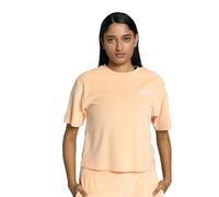 PUMA Ess+ Women's T-Shirt, Peach Fizz, size Large