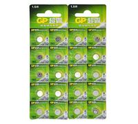 ESS GP 1.5V Alkaline 192 / LR41 / AG3 / 392 / L73 Button Cell - Silver (20 PCS)