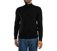 Ess LW Wool Blend 1/2 Zip Knit True Black 3XL