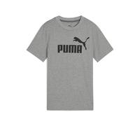 PUMA Boys No. 1 Logo B Tees, Medium Gray Heather, 140 EU