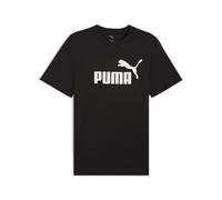 Puma T shirt ESS NO1 LOGO TEE in Black US L