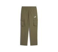 PUMA Ess No. 1 Logo Woven Cargo Pants Youth, Loden Green, size 7-8 Youth