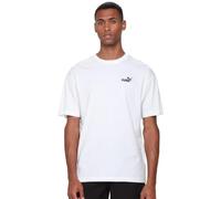Puma Mens Essentials Relaxed Small No 1 Logo Tee - White, White, Size 2Xl, Men White