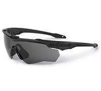 ESS Sunglasses CrossBlade 3LS Black with Clear/Smoke Gray and Hi-Def Yellow Lens