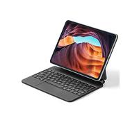 ESSAGER iPad Case with Keyboard with Trackpad for iPad 10th, iPad Air 10.9" 5/4/3, iPad Pro 11" 4/3/2/1, Backlit 7 Color, Multi-Touch Trackpad, Magic-Stand for iPad Pro Air (Black)