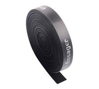 Essager Self-Adhesive Cable Organizer Internet Cable USB Cord Power Line Nylon Tie Organizing Tool 5 Meter, Black, 5m