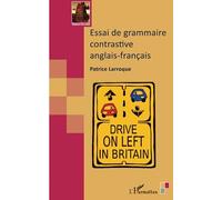 Essai de grammaire contrastive anglais-français