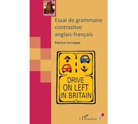 Essai de grammaire contrastive anglais-français