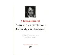 Essai sur les revolutions/Genie du christianisme: Génie du christianisme