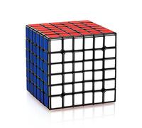 ESSALOO 6x6 Speed Cube, Durable Professional 6x6x6 Magic Cube Black, 3D Twist Brain Puzzle Game Magic Cube, Stocking Fillers for Boys and Girls