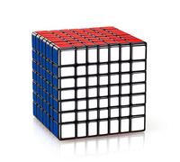 ESSALOO 7x7 Speed Cube, Durable Professional 7x7x7 Magic Cube Black, 3D Twist Brain Puzzle Game Magic Cube, Stocking Fillers for Boys and Girls