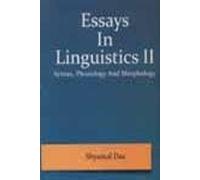 Essay in Linguistics II: Syntax, Phonology and Morphology