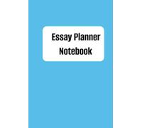 Essay Planner Notebook: Creative Essay Writing Workbook for College Students,Plan And Write Essays, for College Students, Writing Process Organizer, Writing Templates Journal