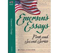 Essays: First and Second Series (Library of Freedom)