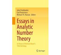 Essays in Analytic Number Theory: In Honor of Helmut Maier’s 70th Birthday