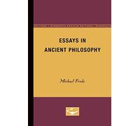 Essays in Ancient Philosophy