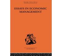 Essays in Economic Management