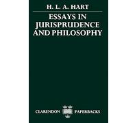 Essays in Jurisprudence and Philosophy - Paperback NEW Hart, H. L. A. 24 Nov 198