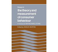 Essays in Theory and Measurement: In Honour of Sir Richard Stone