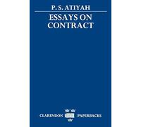 Essays on Contract – Clarendon Paperbacks – Oxford University Press