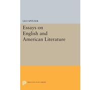 Essays on English and American Literature (Princeton Legacy Library): 2189