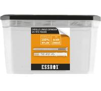 ESSBOX SCELL-IT Nylon Dowels, Diameter 10 mm x 140 mm, Box of 30, EX-91013410140, Ideal for Heavy to Very Heavy Loads, Sturdy and Reliable Attachment for use in Concrete Walls