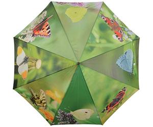 Esschert Butterfly Umbrella 120 x 120 x 95 cm Metal / Synthetic with Plastic Handle