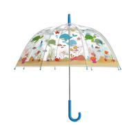 Esschert Children's Transparent Sea Umbrella, Multi-coloured, playful