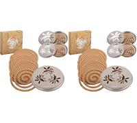 Esschert Citronella - Spiral - Metal Holder - 10 pieces (Design May Vary) (Pack of 2)