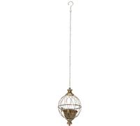 Esschert Design Aged Metal Ball Planter - S