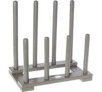 Esschert Design Boot Rack, Gray, 25 x 41 cm (Rectangular), 16" x 10" x 16"