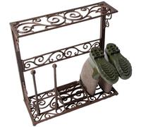 Esschert Design Cast Iron Bootrack - Small, Black