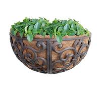 Esschert Design BPH27 36 x 18 x 18cm Cast Iron Hayrack - Brown