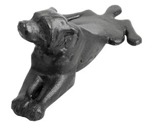 Esschert Design Cast Iron Dog Door Wedge Vintage Doorstop Holder Stopper Jam
