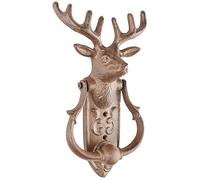 Esschert Design DB78 Door Knocker Deer, iron, Brown, one Size