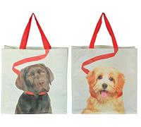 Esschert Design Dog on Lead Shopping Bag