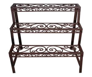 Esschert Design Etagere Rectangular BPH33 Cast Iron 3 Tiers Plant Stands