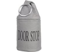 Esschert Design LH146 Door Stop with Ring, 1 Piece - Black or Grey Door Stop