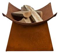 Esschert Design Rusted Steel Fire Bowl