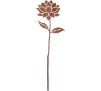 Esschert Design Rustic Garden Stake "Dahlia" - 1 item