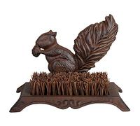 Esschert Design Shoe Brush Squirrel 100% Cast Iron