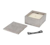 Esschert Design Square Outdoor Candle with Cover, Medium